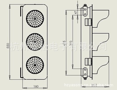 滑触线指示灯HX-120型 天车、龙门吊专用安全指示设备详解